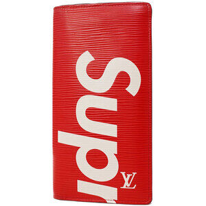 Louis Vuitton Epi Portefeuille Wallet Brazza Bifold Long